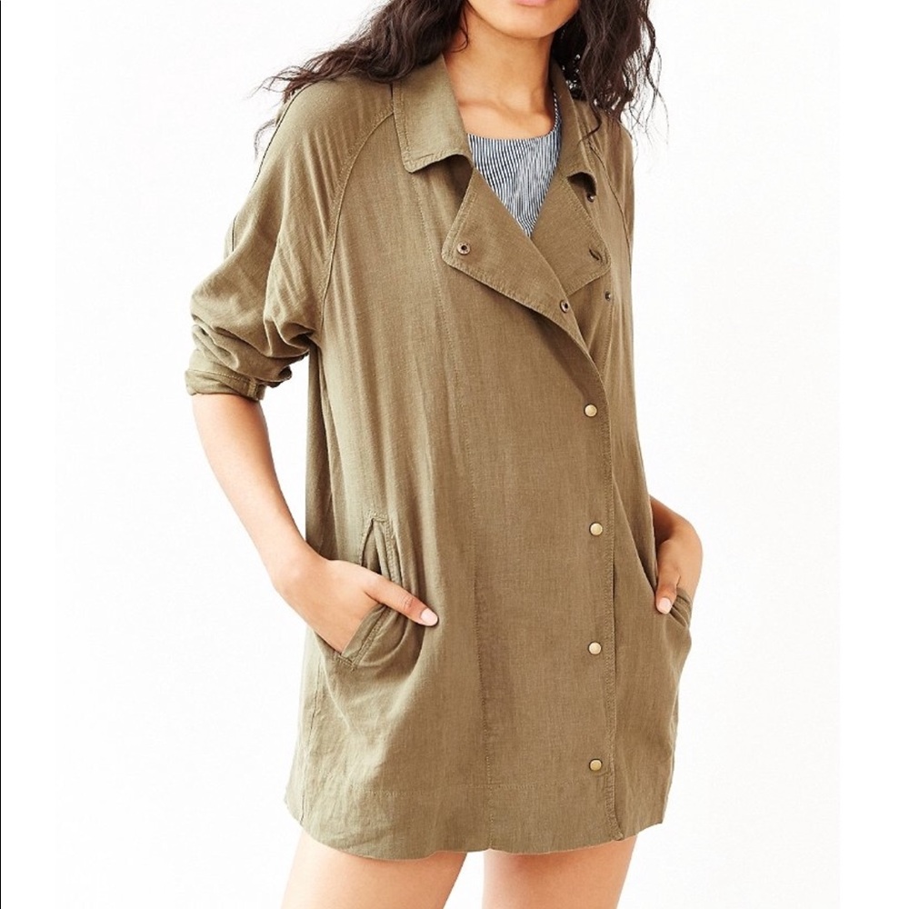 BDG Drapey Infantry Trench Coat